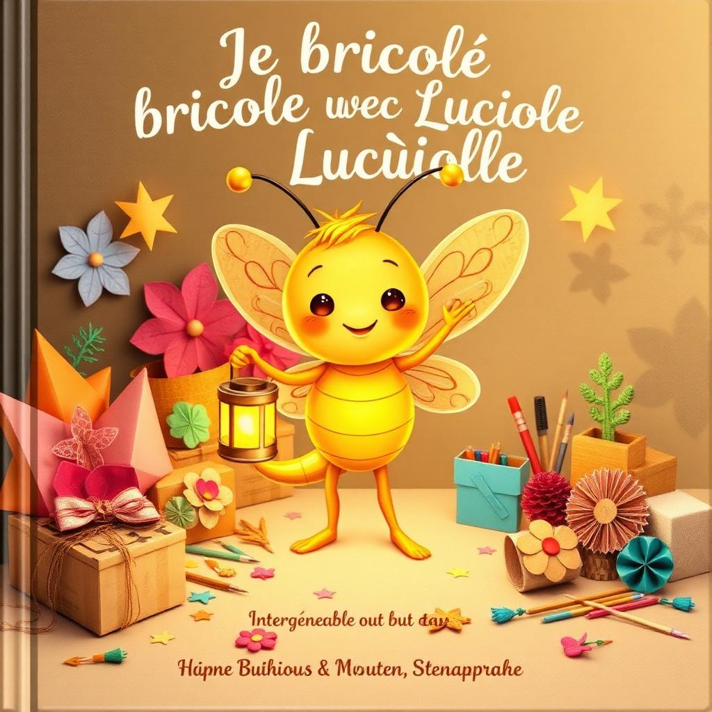 Je bricole avec Luciole — pochette printemps